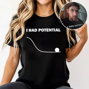 I Had Potential Shirt - Dr Grace Hail Mary Inspired Tshirt, Jazz Hands Shirt, Unisex Tee for Fan