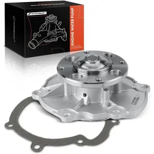Premium Water Pump With Gasket [DOHC, 6Cyl 2.8 3.0 3.6L] Compatible with Chevy & GMC & Cadillac & Buick & Pontiac & Saab & Suzuki & Saturn, For Camaro, Equinox, Colorado, SRX, LaCrosse, Allure & More