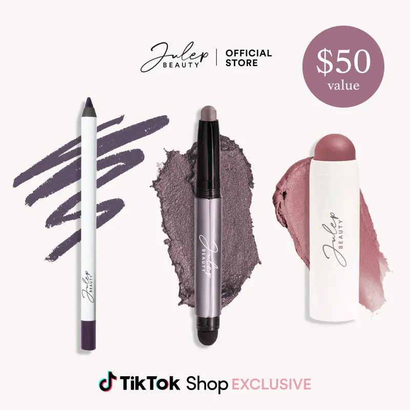 Eyeshadow, Eyeliner & Cheeks - Swipe & Go Face Trio