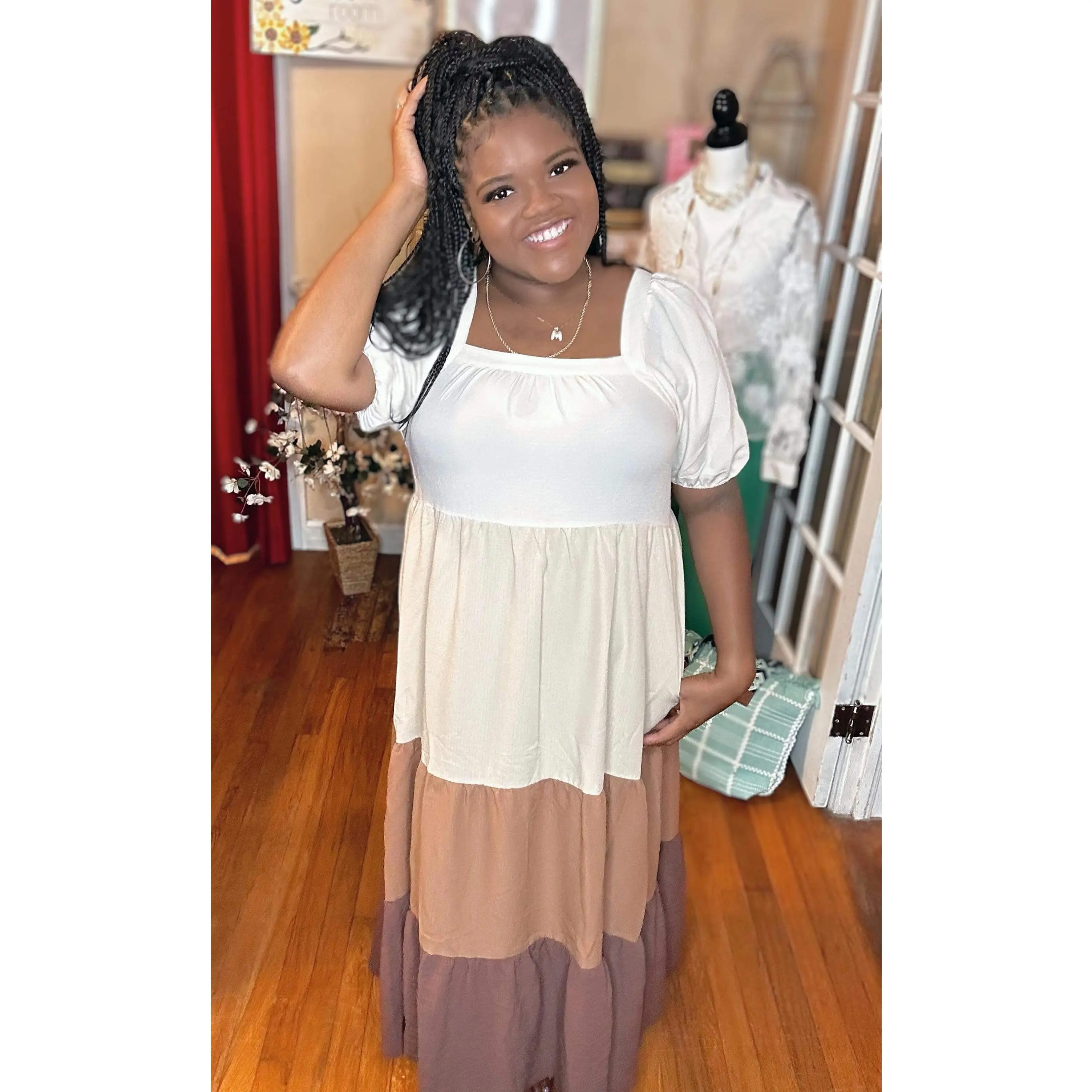 Plus Fairytale Maxi Dress