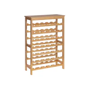 SONGMICS 7-Tier Wine Rack for 42 Bottles