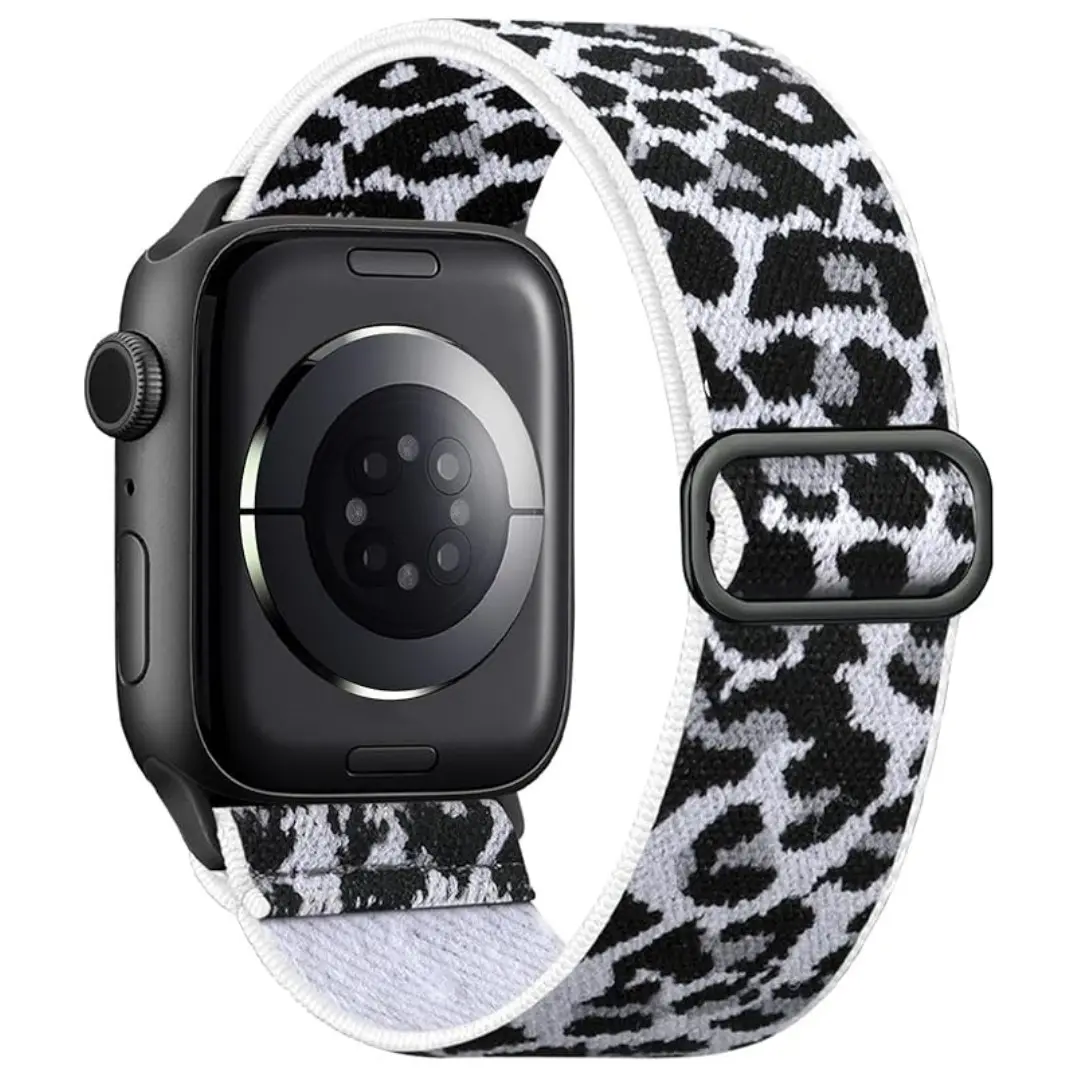 Fashion Elastic Nylon Sport Band for Iwatch Series, Compatible with 38mm-49mm, Durable and Comfortable Smartwatch Strap, Smart Watch Straps