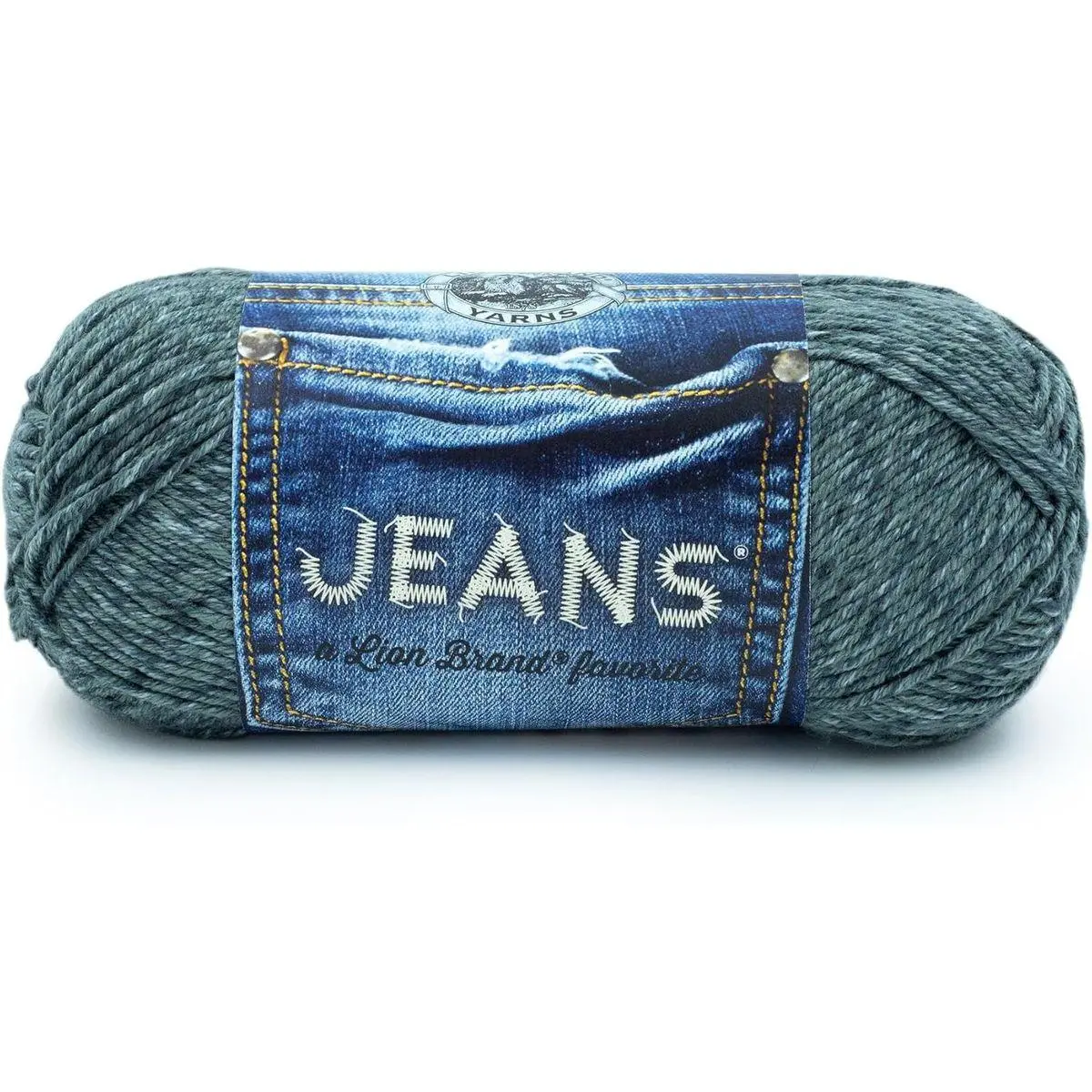 Soft Jeans Yarn for Crocheting and Knitting, Vintage, 1 Pack