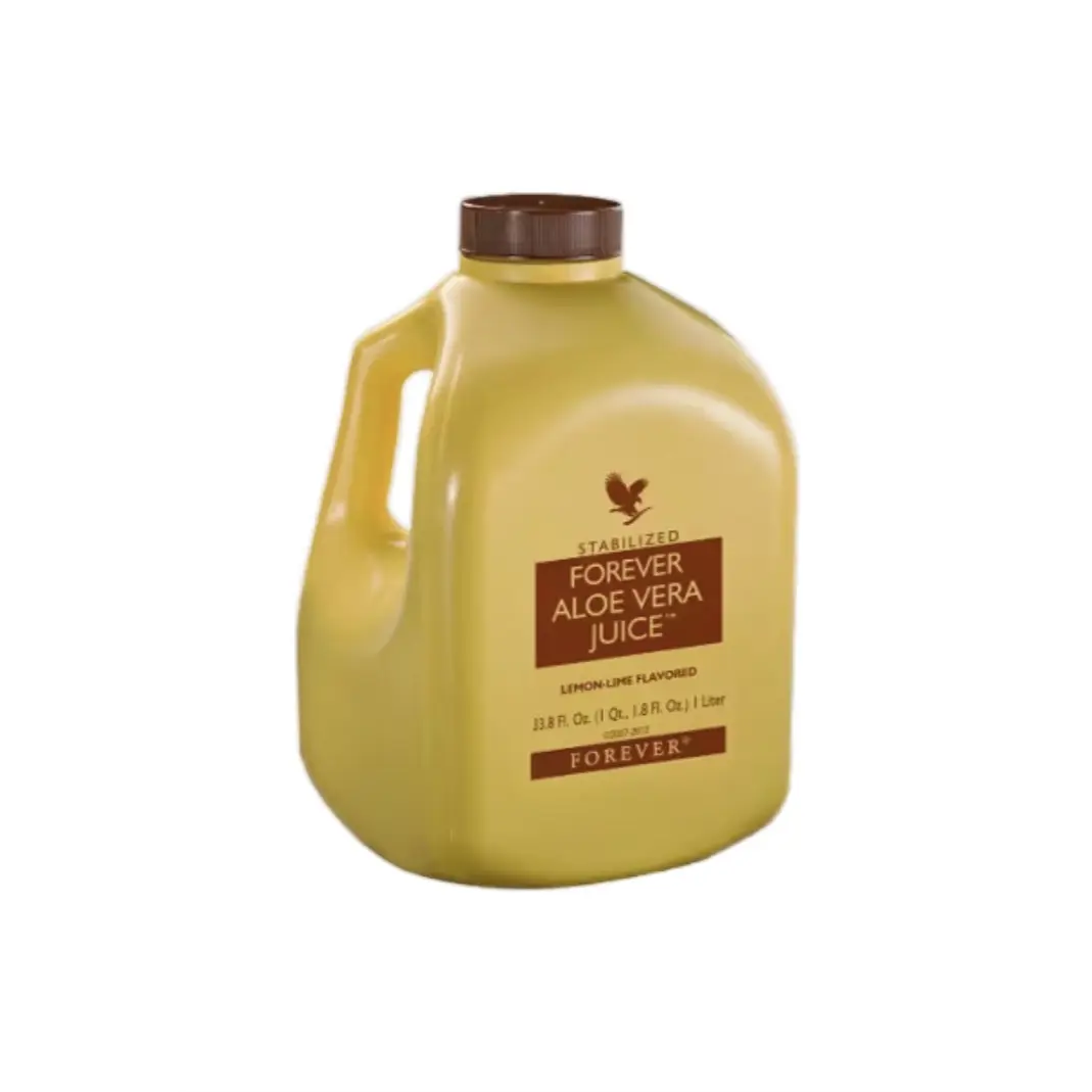 Natural Aloe Vera Liquid Beverage Vitamin Supplement - 10000mcg Biotin, Lactose-Free, Sugar-Free, Forever Brand, Immune Booster, Metabolism Support, Digestion Support, Bone Health, Blood Pressure Control for Fitness Enthusiasts, Supports Digestion