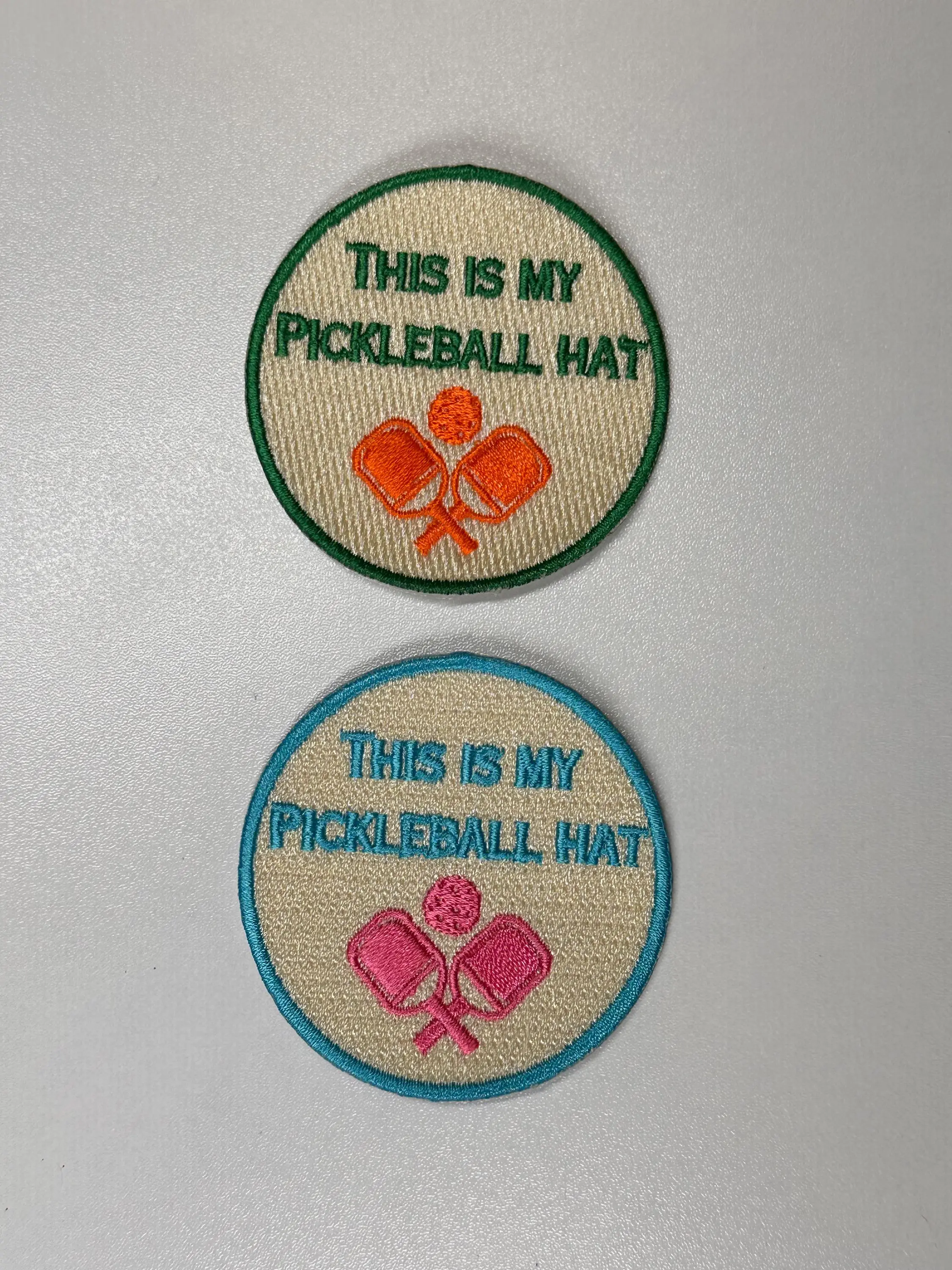 This is my Pickleball Hat, Pickleball Patch, Trendy Pickleball Patches, Pickleball patches, iron on hat patch, pickleball, team patches