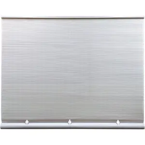 Radiance Cordless Outdoor Shades for Porch, Patio & Windows - Waterproof PVC Blinds for Indoor & Outdoor - Roll-Up Patio Privacy Screen for Diffuse Sunlight - White - 36" W x 72" L - ( 3320136 )