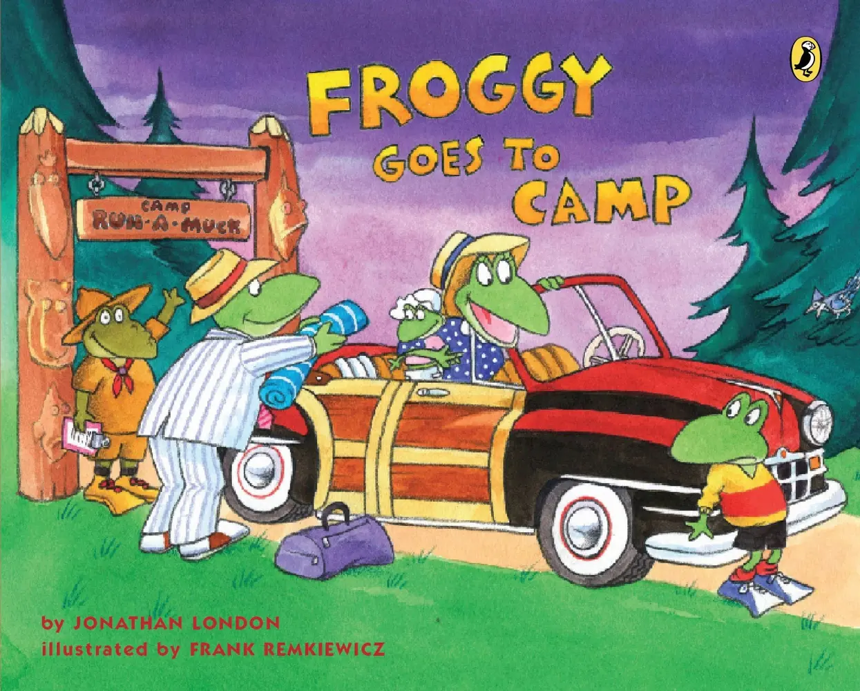 USED Book - Froggy Goes to Camp by London, Jonathan (Paperback) - english