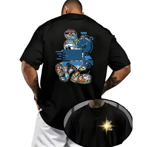 2026 Summer  Mickey  Casual Top for Men and Women, Loose Short-sleeved Breathable, Magic Kingdom Shirt