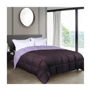Superior Brushed Microfiber Reversible Comforter- Cal King