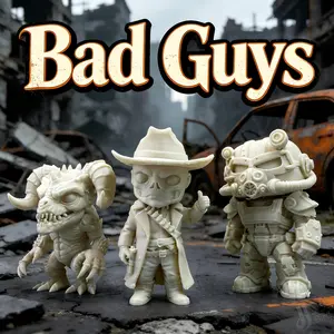 Post-Apocalyptic Role Figure Display Piece, End-Of-The-World Style Collectible Figurine, Home Bookshelf Desktop Decoration