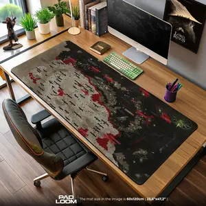 Warhammer 40K Galaxy Map Mouse Pad, Tactical Gaming Desk Mat, Anime Mouse Pad, Desk Mat, pc accessories.