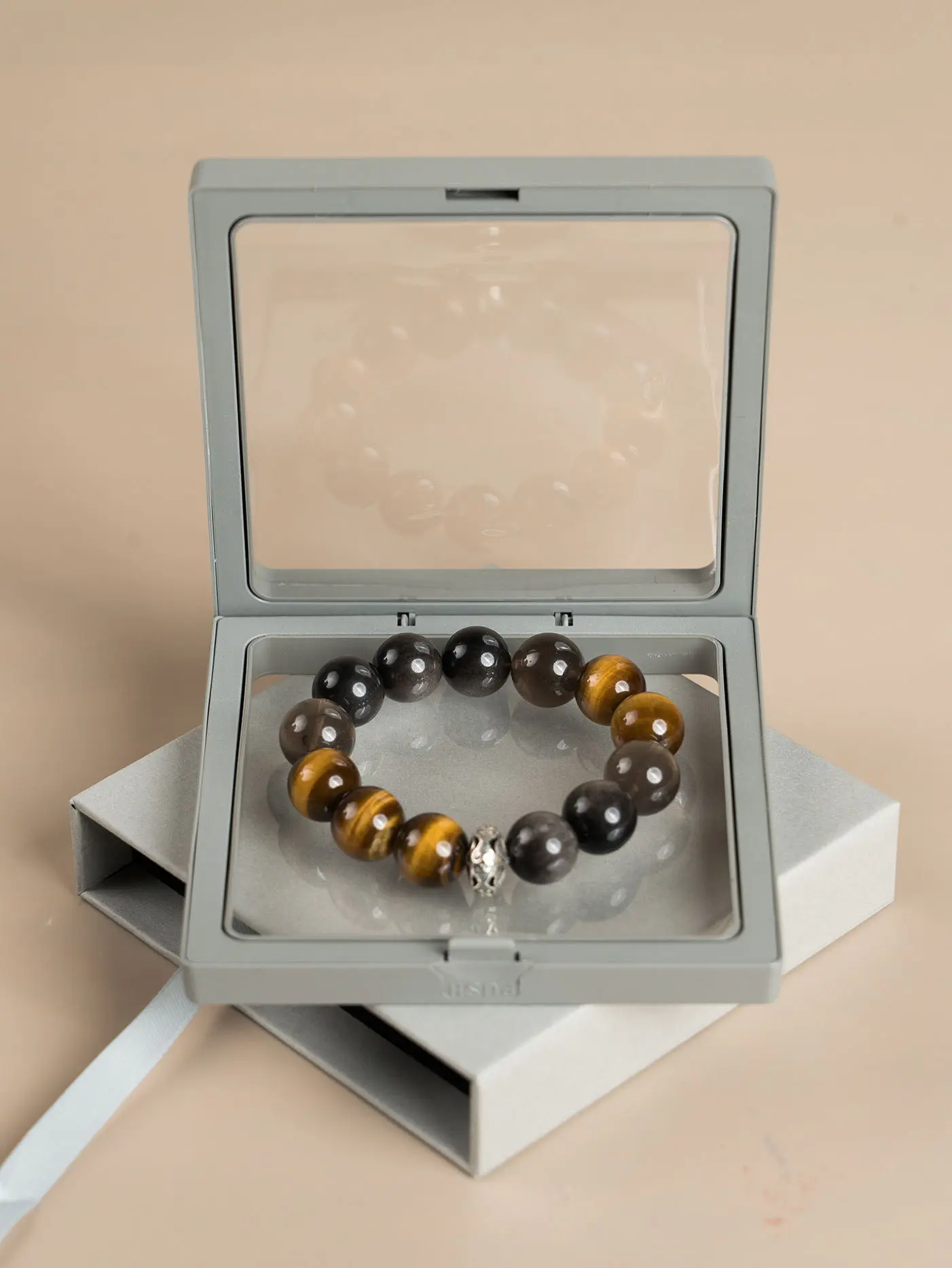 Amethyst Clear Quartz Handcrafted Bracelet | Improve Charm & Bring Positive Fortune Crystal Gift