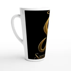 White Latte 17oz Ceramic Mug