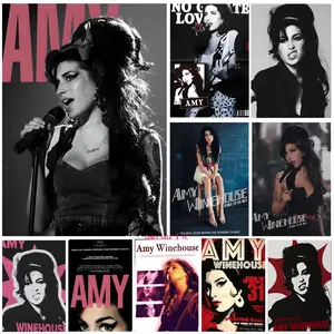 Amy Winehouse Poster Bedroom Home Decor Art Poster Perfect Gift for Family and Friends
