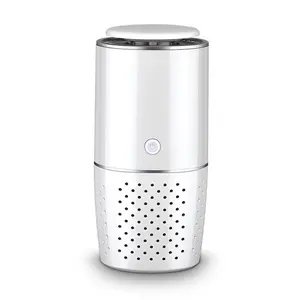 Smart Cup Style Car Air Purifier Cup Shaped Negative Ion Generator One Button Operation Vehicle Freshener