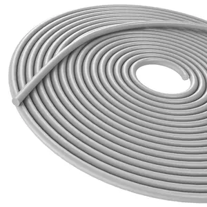 Backer Rod 1/4 Inch, Caulk Saver for Gaps and Joint Concrete Filling, EPDM Rubber Backer Rod Joint Filler for Driveway and Wall Cracks (16.4 Ft Length)