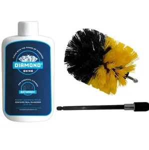 Bathroom Cleaner & 3.5"Drill Brush & 6" Extension
