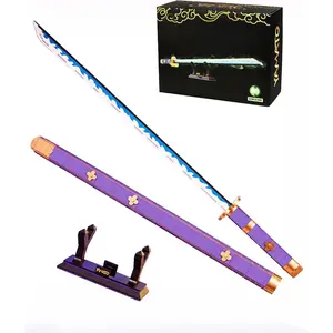 936-PCS Roronoa Zoro Enma Sword Building Blocks Set (39in) - Anime Samurai Sword Model Kit with Scabbard & Stand, Compatible with Lego, Collectible Display for Teens & Adults Ages 14+,summervibes