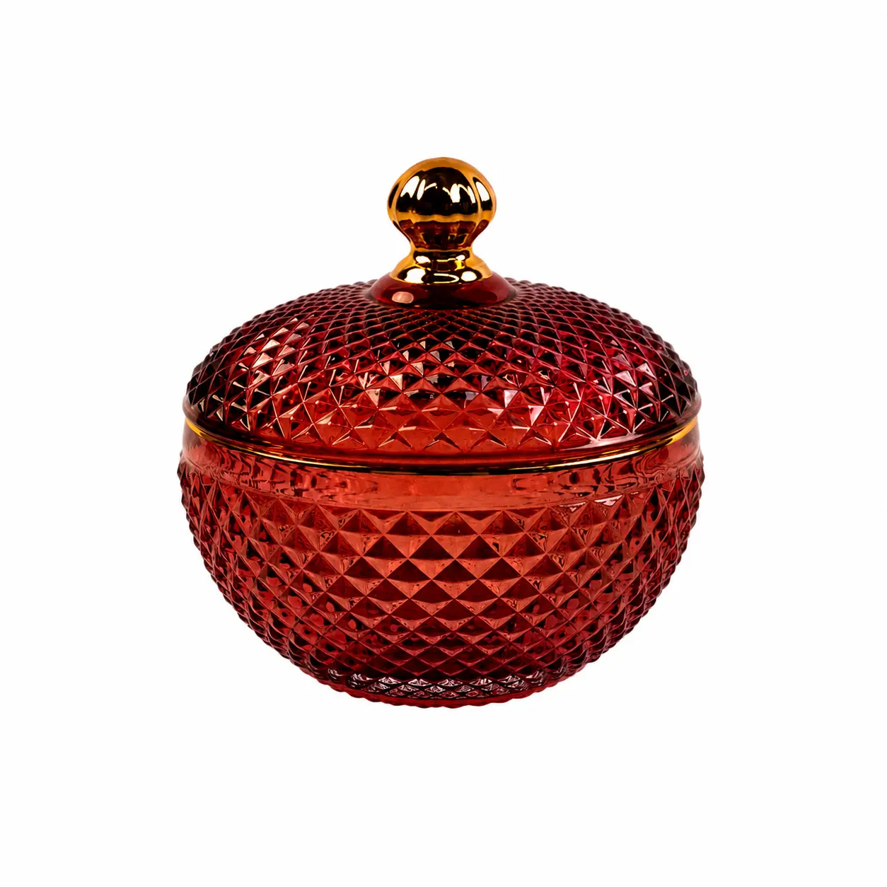 10 oz. Large Vanity Ruby Candle Vessel