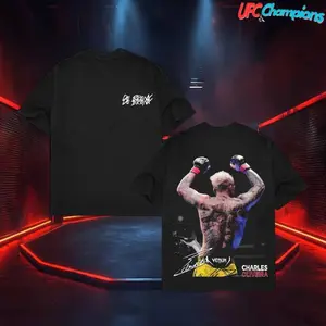 CHARLES OLIVEIRA-DO BRONX TEE, Boxing T-shirt, UFC MMA Shirt, Gym Wear, Gift for Fighters, Sports Apparel