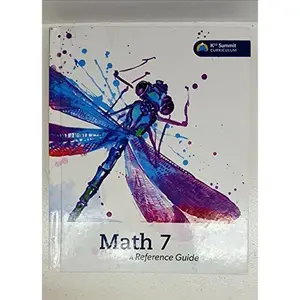 USED-Math 7 a Reference Guide by K12 Summit Curriculum (Hardcover)