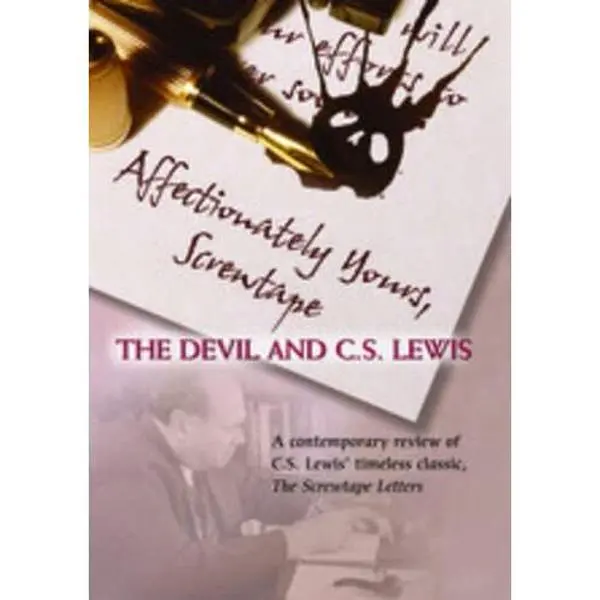 USED Book - Affectionately Yours, Screwtape: The Devil and C.S. Lewis - English, Very Good Condition (Note: DVD Reference Clarification - This is a Book, Not a DVD)