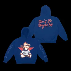 Teddy Hoodie, You'll Be Alright Kid Hoodie