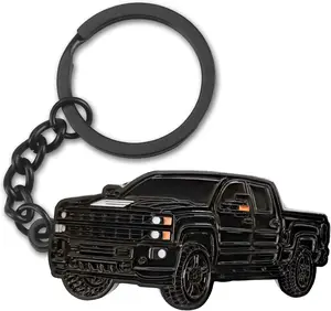 For Chevy Silverado Keychain，For Chevy Silverado Accessories 2015-2022 Toy Truck，metal Keychain