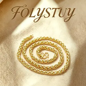 [5.5mm-22.3inches Lantern Necklace]【FOLYSTUY (Y138)】Lantern Necklace Unisex Chain & Link Elegant Design