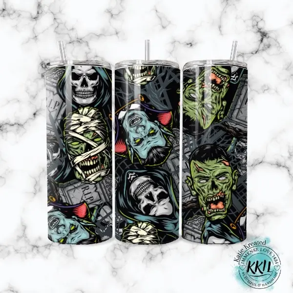 Zombie Vampire Tumbler