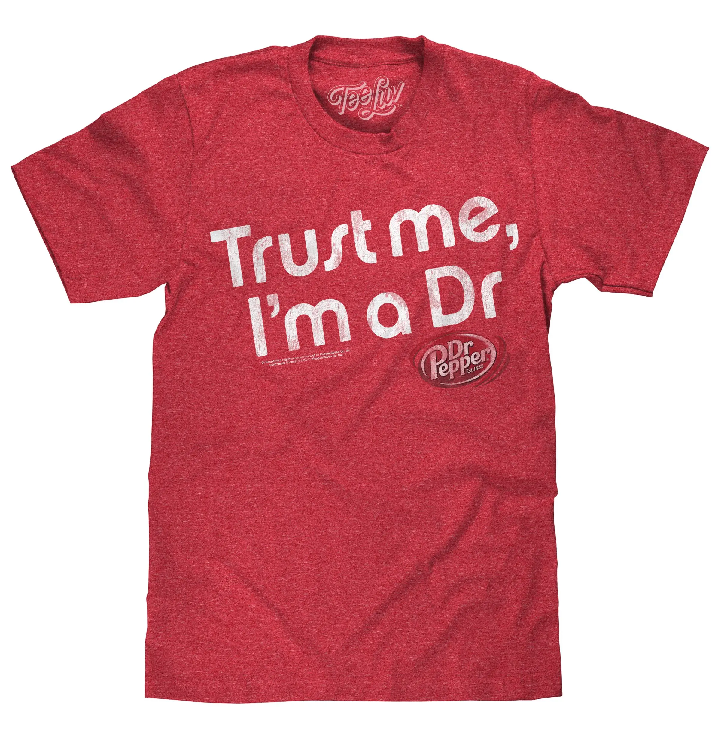 Dr Pepper Trust Me I'm a Dr T-Shirt - Red