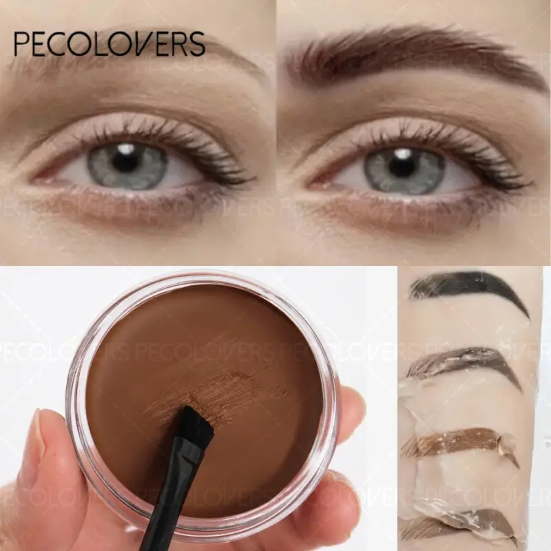 Brown Black Wild Eyebrow Cream Natural Tint Eyebrow Enhancers Gel Wax Waterproof Lasting Eye Makeup Tools Eyebrow Tinting Cream Waterproof Eyebrow Creams