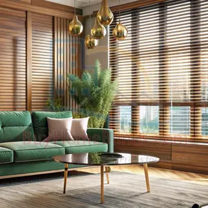Modern Faux Wood Blinds for Easy Installation - Home Improvement