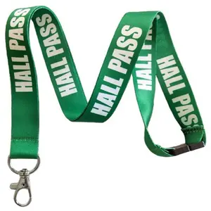 Execucat Lanyard - Hall Pass (Breakaway) - ID Badge Holder & Keychain