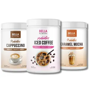 Bella All Natural Coffeehouse Probiotics Trio - Live Only Deal Bella All Natural Coffeehouse Probiotics Trio - Live Only Deal