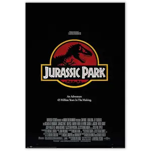 Jurassic Park - Movie Poster (Regular Style) (Size 24 x 36")