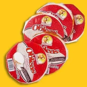 Obleas Las Sevillanas Caramel Traditional Mexican Candy 40g Authentic Flavor