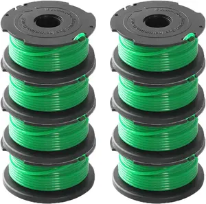 SF-080 String Trimmer Auto Feed Replacement Spools Compatible with GH3000 LST540 LST540B GH3000R SF-080-BKP String Trimmer,20ft 0.080 Inch Auto Feed Spool Line(8 Pack)