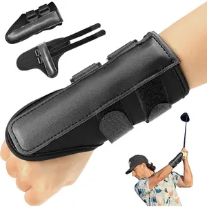 2 Pack Golf Swing  Aid, Golf Wrist Brace Band, Efficient Golf Swing Trainer for Swing Correction, Gesture Alignment Practice Tool for Golf Beginners