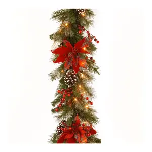 9' Tartan Plaid Garland