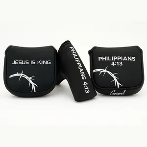 Leather Putter Covers - Black