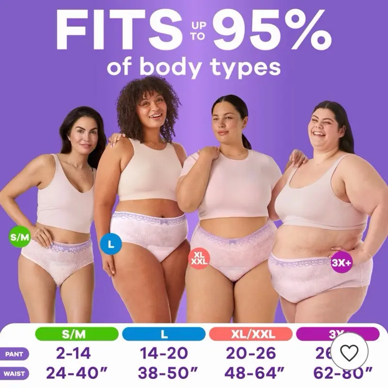 Overnight underwear