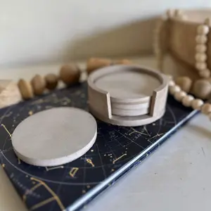 Concrete Coaster Set Tableware