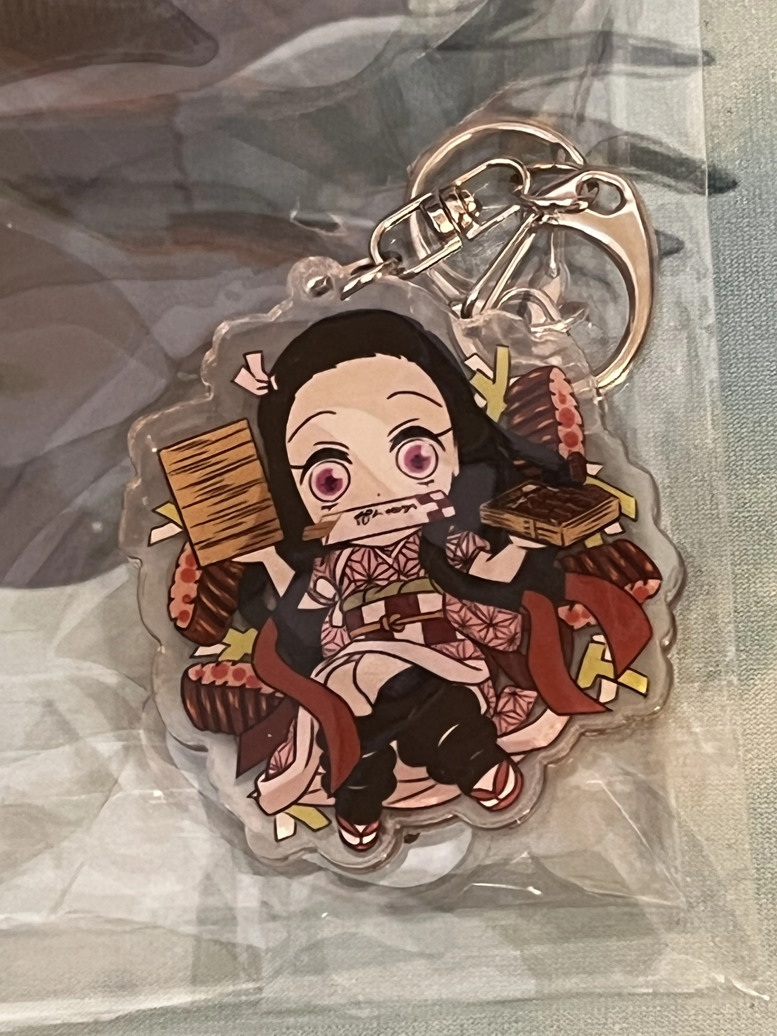 Demon Slayer Keychains - Rainy Day, Playtime & Boba!