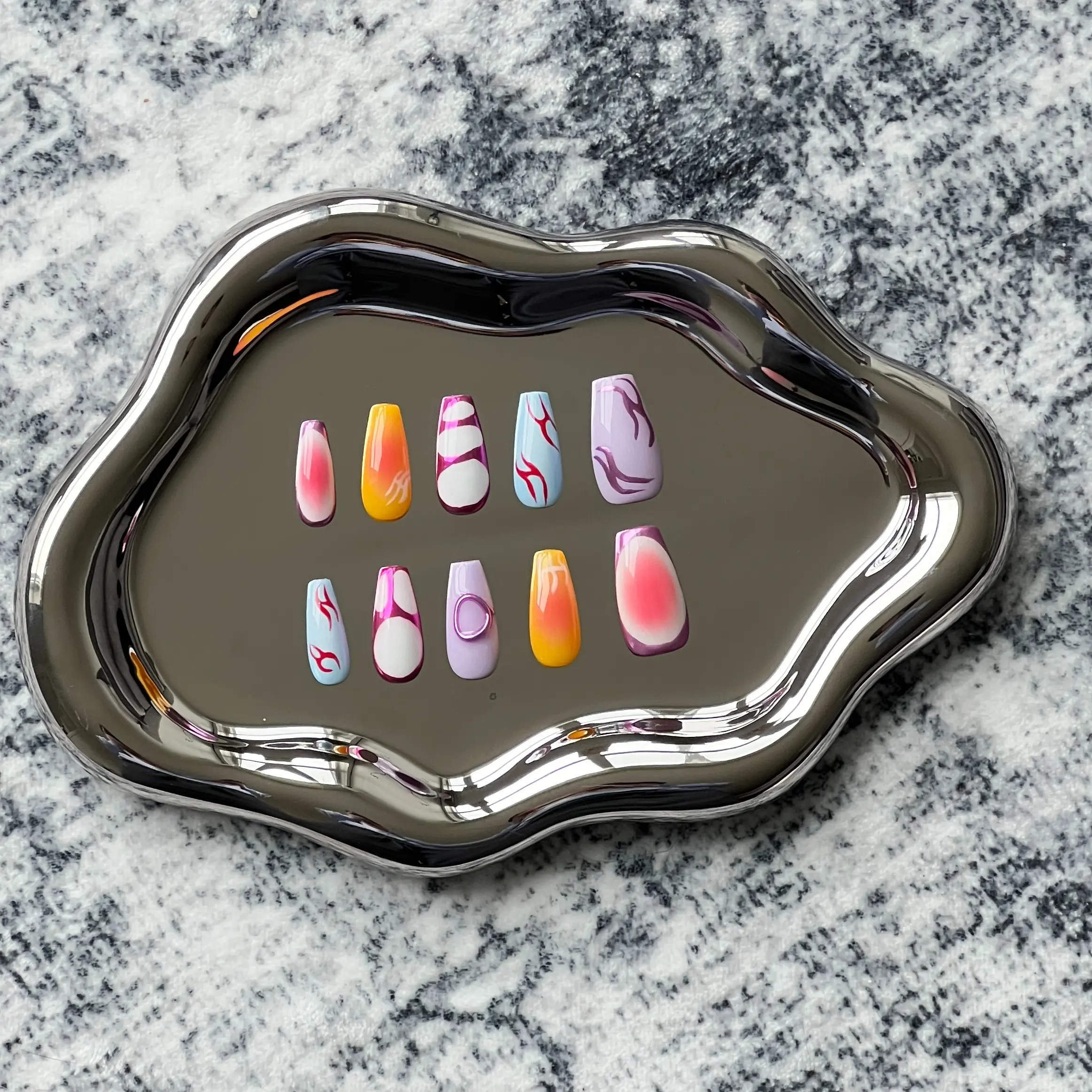 DBAA Hottie Valentine's Press On Nail Set - Buy one get 2 mystery boxes for free DBAA Hottie Valentine's Press On Nail Set - Buy one get 2 mystery boxes for free