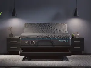 MLILY PowerCool Firm Sleep System with Built-in Fan and Adjustable Base for Extra Support