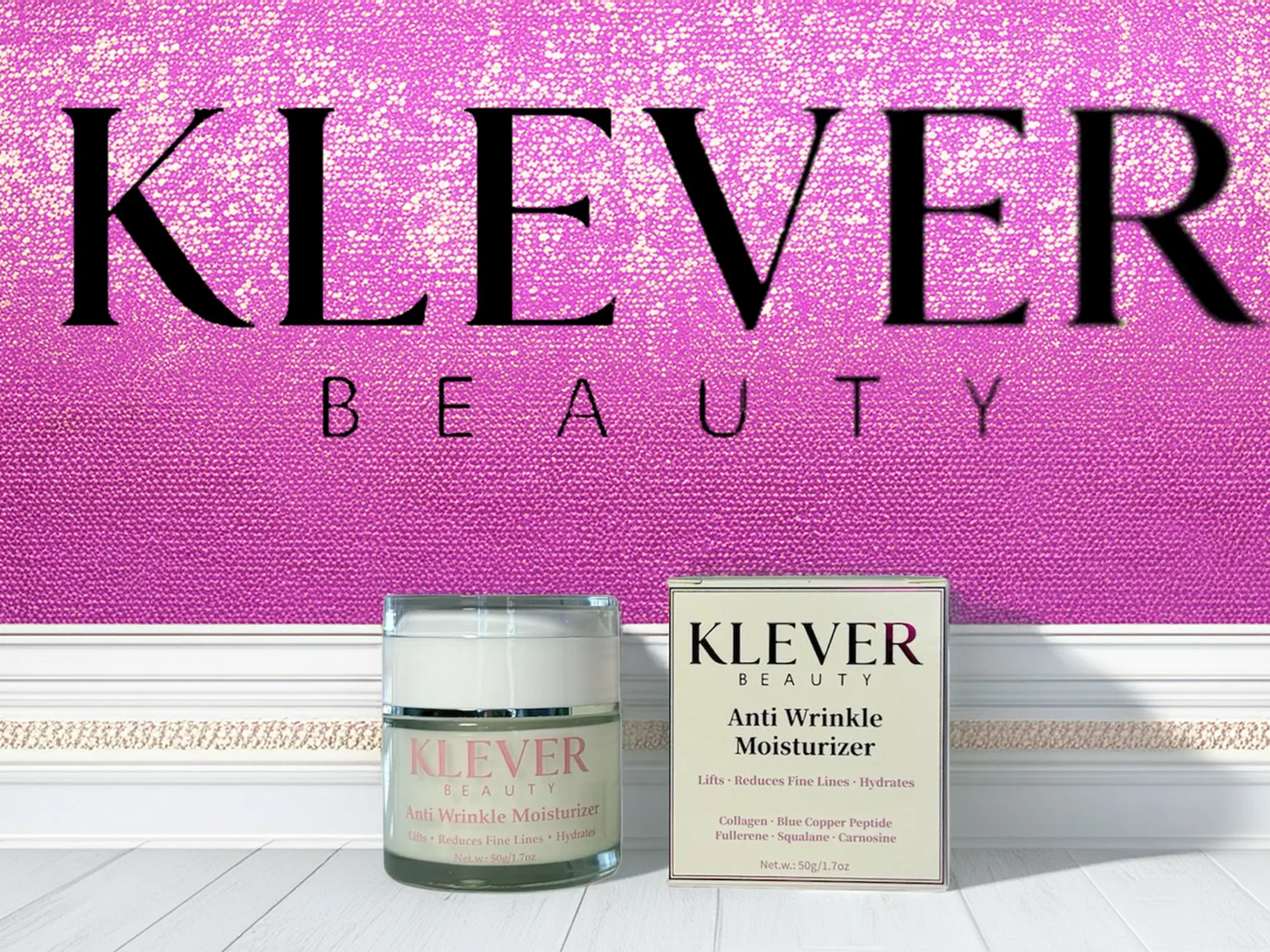 Anti Wrinkle Moisturizer with Collagen and Blue Copper Peptide