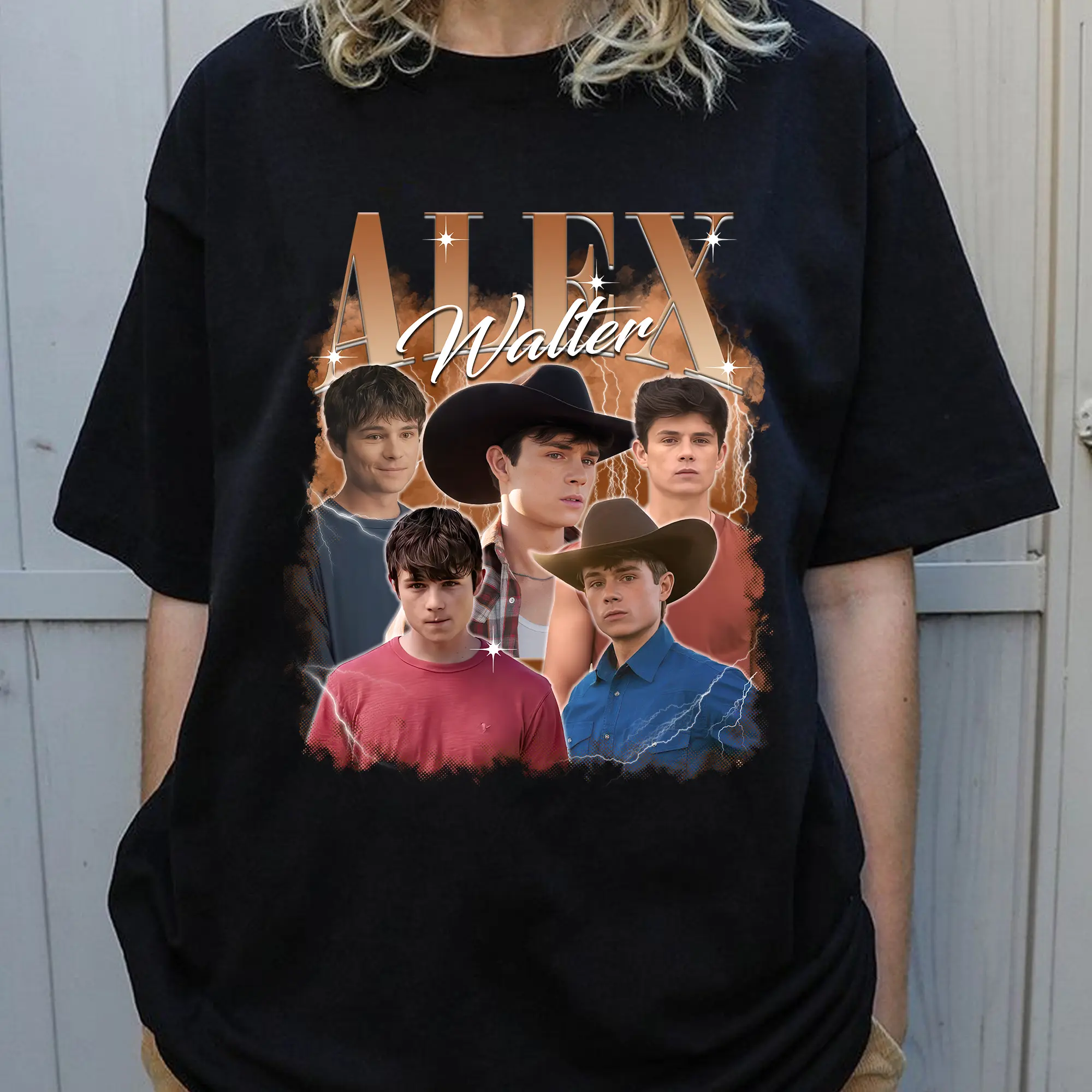 Alex Walter T-Shirt, My Life With the Walter Boys, Cowboy Ranch Tee, Team Alex, Silver Falls, Vintage Y2K Shirt, Summer Romance Tshirt