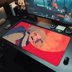 Toga Himiko My Hero Academia Kawaii Girl Mouse Pad Large Laptop Office Anime Mousepad Natural Rubber Oversize Keyboard Desk Mat