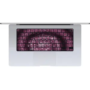 Spiral World MacBook Keyboard Sticker
